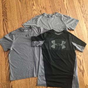 Set of 3 Boys Active Tees M (8-10)